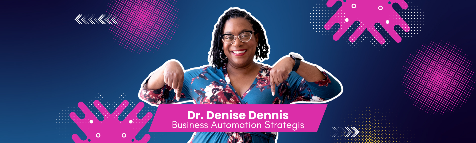 dr denise pointing